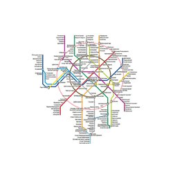 Карта и схема метро